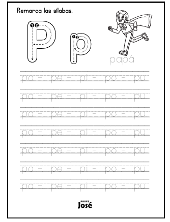 Tranzando sílabas-Profe José