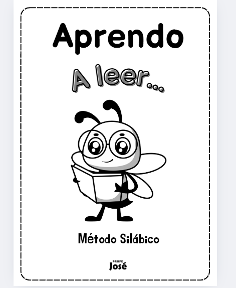 Aprendo a Leer – Método Silábico | Cuaderno de Lectoescritura para Primer Grado (PDF Imprimible)