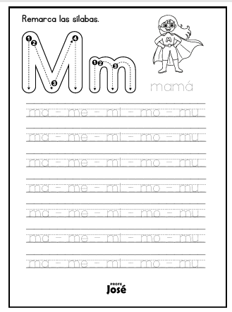 Tranzando sílabas-Profe José