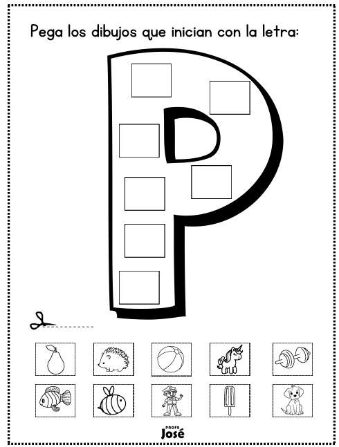 Mi cuadernillo recortable-Profe José