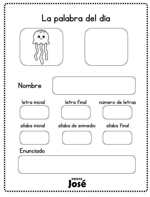 La palabra del día-Profe José