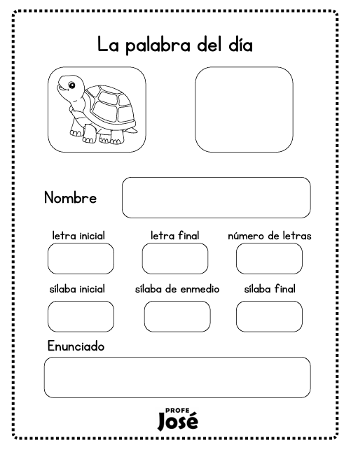 La palabra del día-Profe José