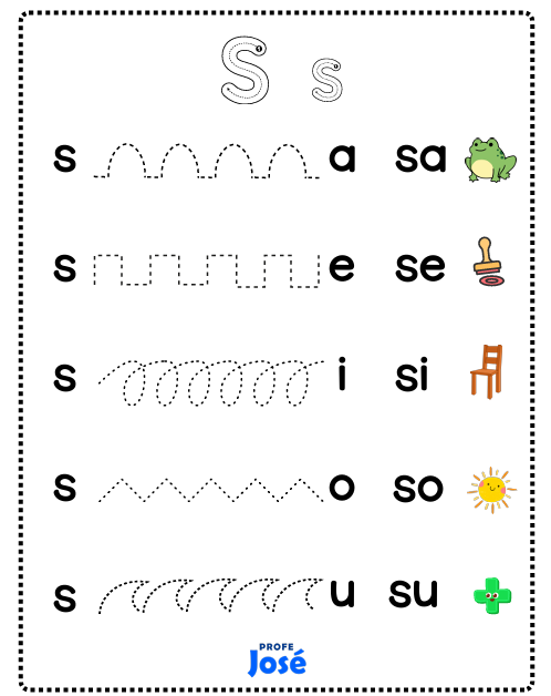Cuaderno de trazos y sílabas-Profe José