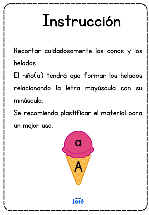 Helados de letras-Profe José