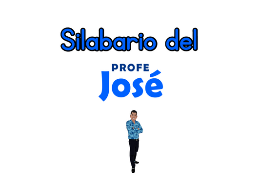 Silabario sílabas simples de pared-Profe José
