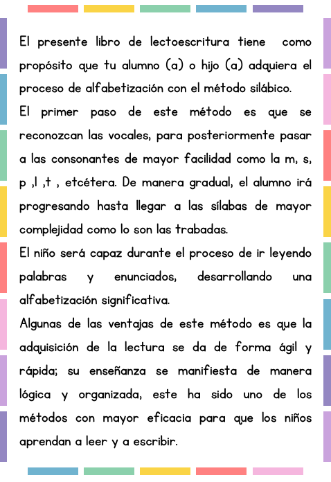 Libro de lectoescritura-Profe José