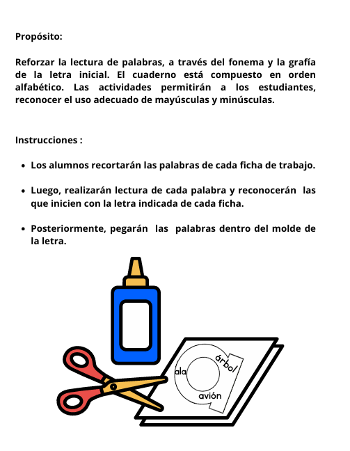 Cada palabra en su lugar-Profe José