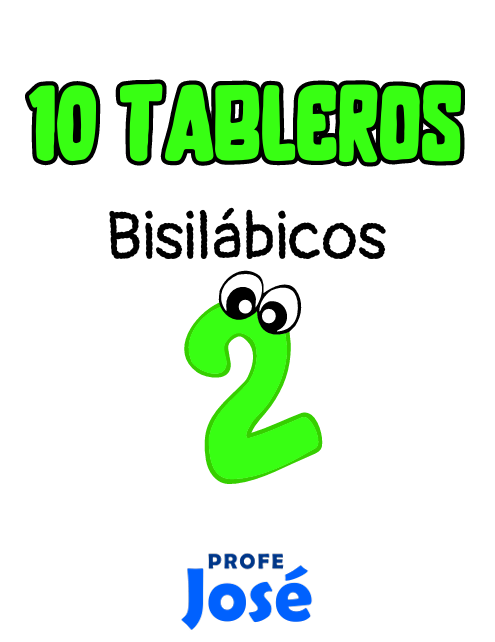 10 tableros bisilábicos-Profe José