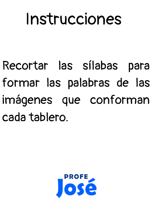 10 tableros bisilábicos-Profe José