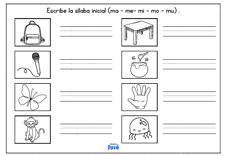 La sílaba inicial-Profe José
