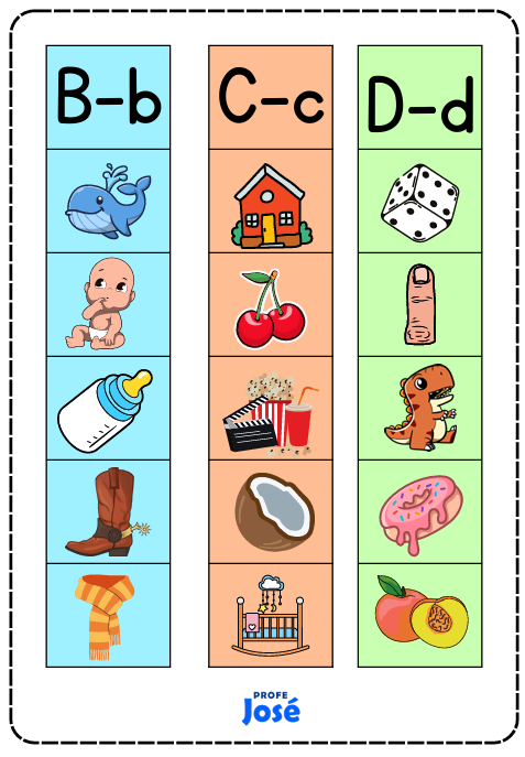 Tiras silábicas-Profe José