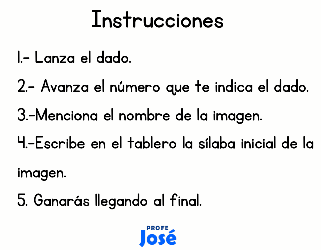 Tableros de sílabas-Profe José