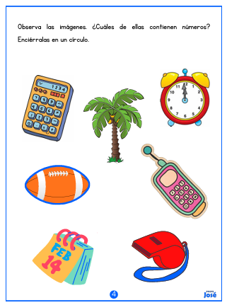 Cuadernillo de Números del 1 al 25-Profe José