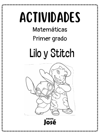Actividades de Matemáticas 1° Grado Stich| Profe José