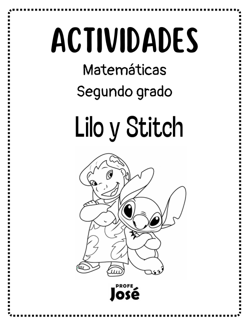 Actividades de Matemáticas 2° Grado Stich-Profe José